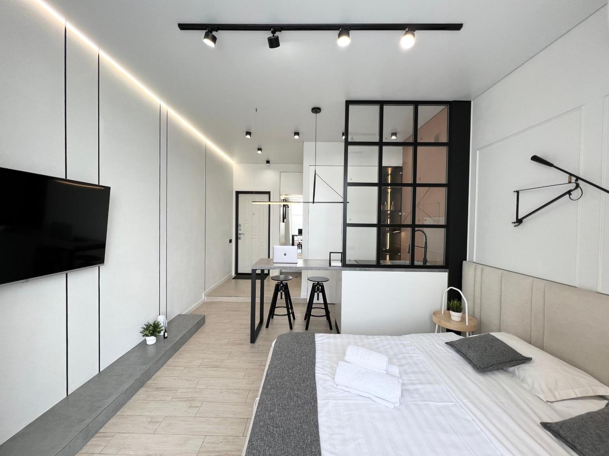 Квартира Smart В Новом Доме Pavlodar Esterno foto