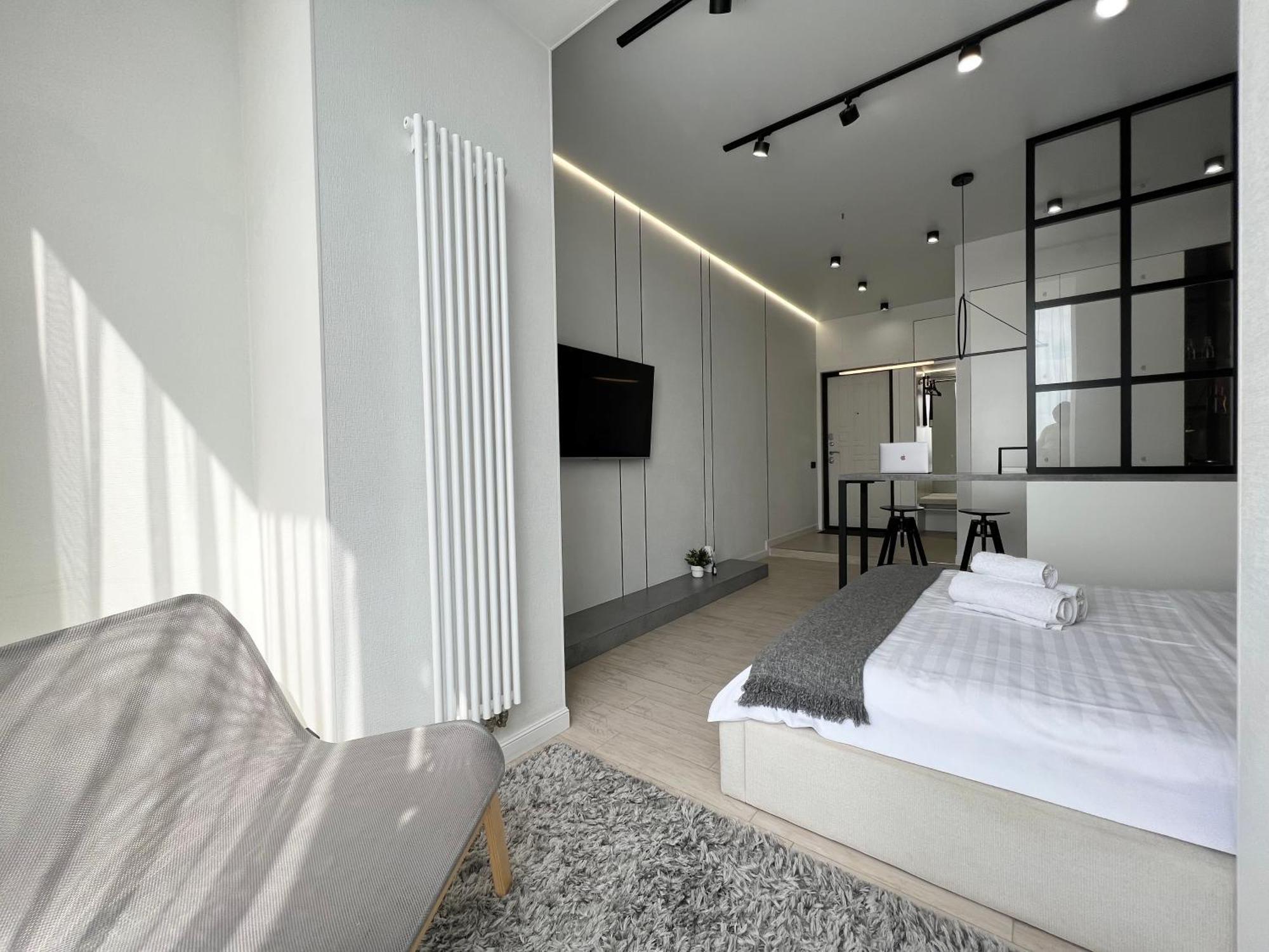 Квартира Smart В Новом Доме Pavlodar Esterno foto